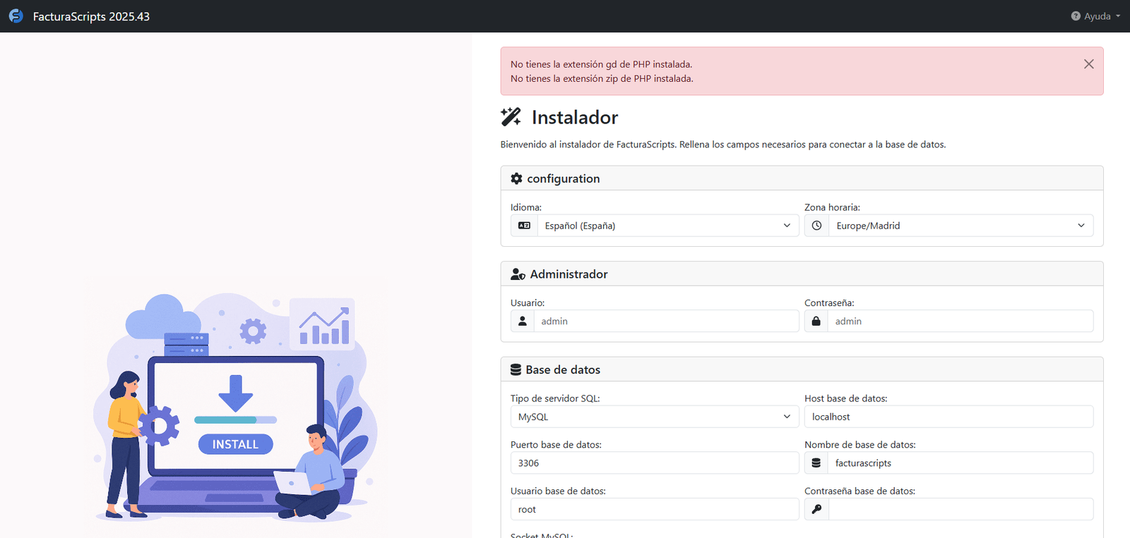 Imagen instalacion